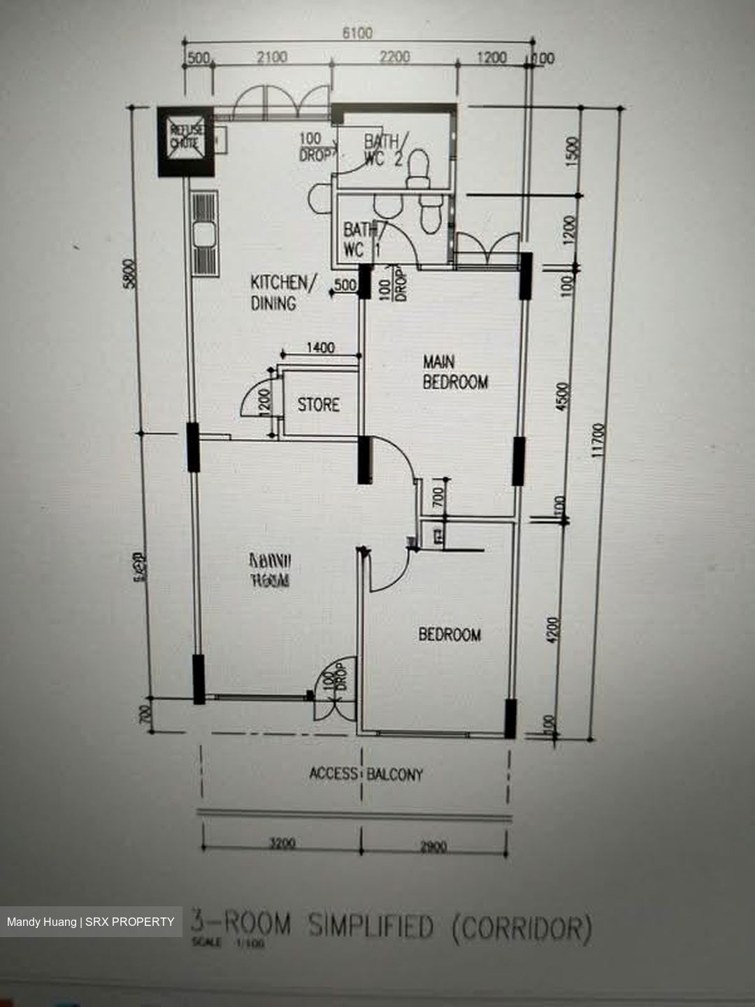 Blk 325 Ubi Avenue 1 (Geylang), HDB 3 Rooms #607554591